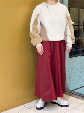 Marechal Terre マルシャルテル 折り紙スカート Zmt224sk333を使った人気ファッションコーディネート Wear