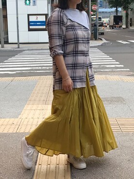 クロマメさん（レディース・161cm）の夏コーディネート