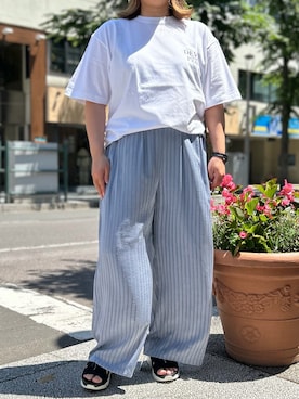 クロマメさん(レディース・161cm)の夏コーディネート