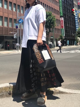 クロマメさん（レディース・161cm）の夏コーディネート