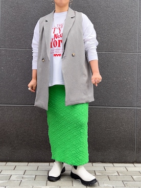 クロマメさん(レディース・161cm)の冬コーディネート