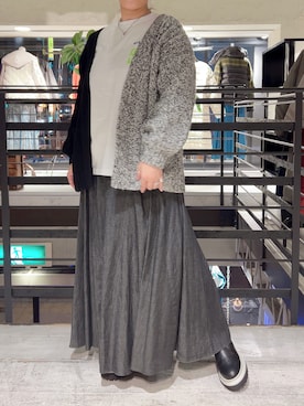 クロマメさん（レディース・161cm）の冬コーディネート