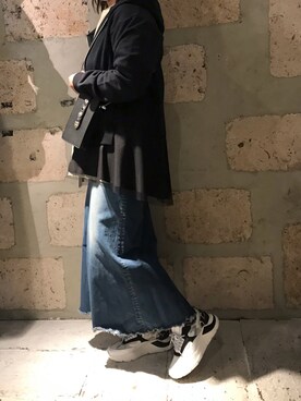 クロマメさん(レディース・161cm)の冬コーディネート