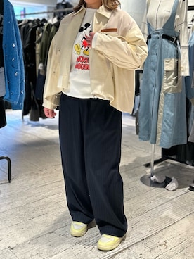 「GOOD ROCK SPEED（グッドロックスピード）のアイテム」を使った、クロマメさん（レディース・161cm）の冬コーディネート