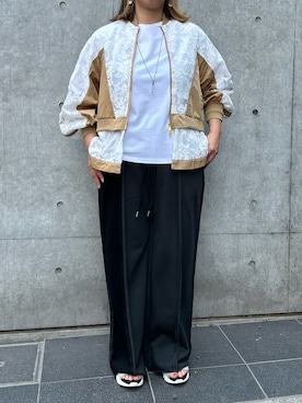 クロマメさん（レディース・161cm）の夏コーディネート