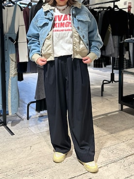 クロマメさん（レディース・161cm）の冬コーディネート