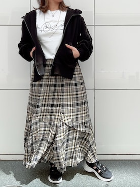 クロマメさん（レディース・161cm）の夏コーディネート