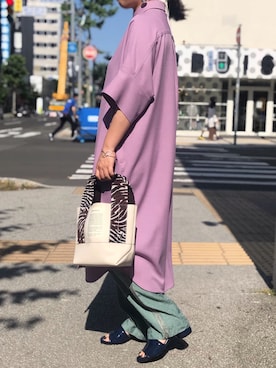 クロマメさん（レディース・161cm）の夏コーディネート