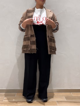 クロマメさん（レディース・161cm）の冬コーディネート