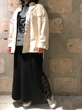 クロマメさん(レディース・161cm)の冬コーディネート