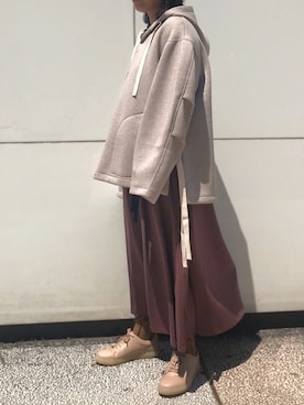 「B'2nd（ビーセカンド）のアイテム（ワンピース/ドレス）」を使った、クロマメさん（レディース・161cm）の夏コーディネート