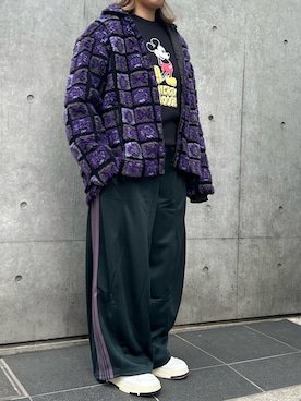 「ミッキー」｜クロマメさん（レディース・161cm）の秋コーディネート