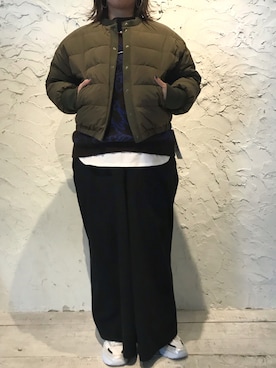 クロマメさん(レディース・161cm)の冬コーディネート