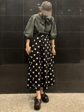 「179/WG（イチナナキュウダブルジー）のアイテム」を使った、きぃすけさん（レディース・159cm）の秋コーディネート