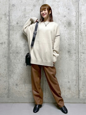 「ストレッチブーツ」｜みはさん（レディース・155cm・20代）の秋コーディネート
