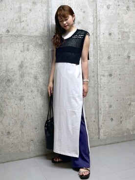 「PAGEBOY（ページボーイ）のアイテム（ブレスレット）」を使った、みはさん（レディース・155cm）の夏コーディネート