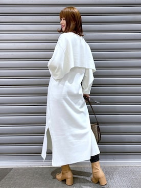「ストレッチブーツ」｜みはさん（レディース・155cm・20代）の秋コーディネート