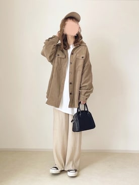 「chocomee（チョコミー）のアイテム」を使った、chocoさん（レディース・153cm）の秋コーディネート