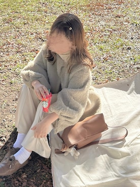 「chocomee（チョコミー）のアイテム」を使った、chocoさん（レディース・153cm）の秋コーディネート