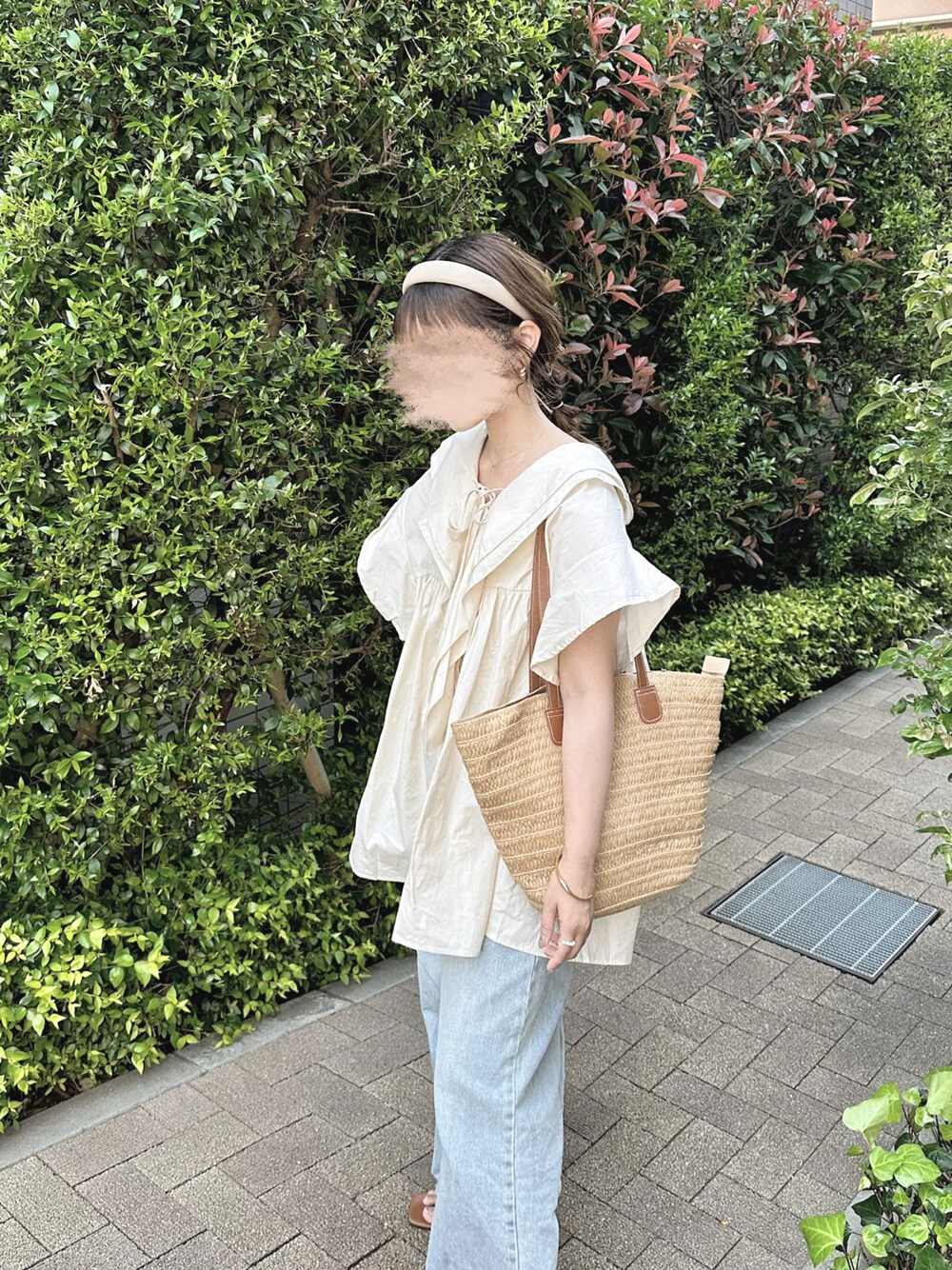 セーラーカラープリーツチュニック