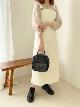 「chocomee（チョコミー）のアイテム（ワンピース/ドレス）」を使った、chocoさん（レディース・153cm）の夏コーディネート
