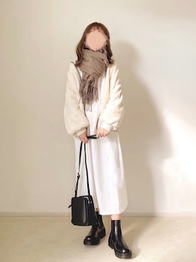 「chocomee（チョコミー）のアイテム」を使った、chocoさん（レディース・153cm）の秋コーディネート