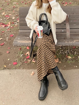 chocoさん（レディース・153cm）の冬コーディネート