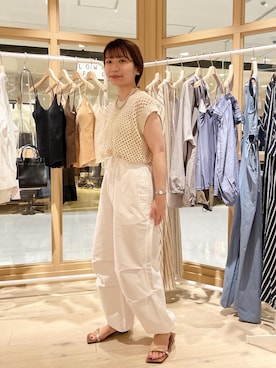 𝗇𝖺𝗍𝗌𝗎𝗆𝗂さん（レディース・150cm）の夏コーディネート