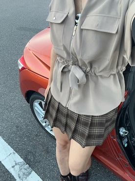 「AZUL by moussy（アズールバイマウジー）のアイテム」を使った、おささん（メンズ・168cm）の夏コーディネート