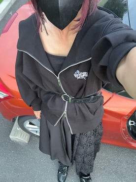 「アイテム（スカート）」を使った、おささん（メンズ・168cm）の秋コーディネート
