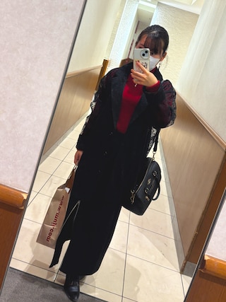 【LANVIN en Bleu】ランバンオンブルー　22.5　ショートブーツ LANVIN en Bleu（ランバンオンブルー）の「レースアップショート