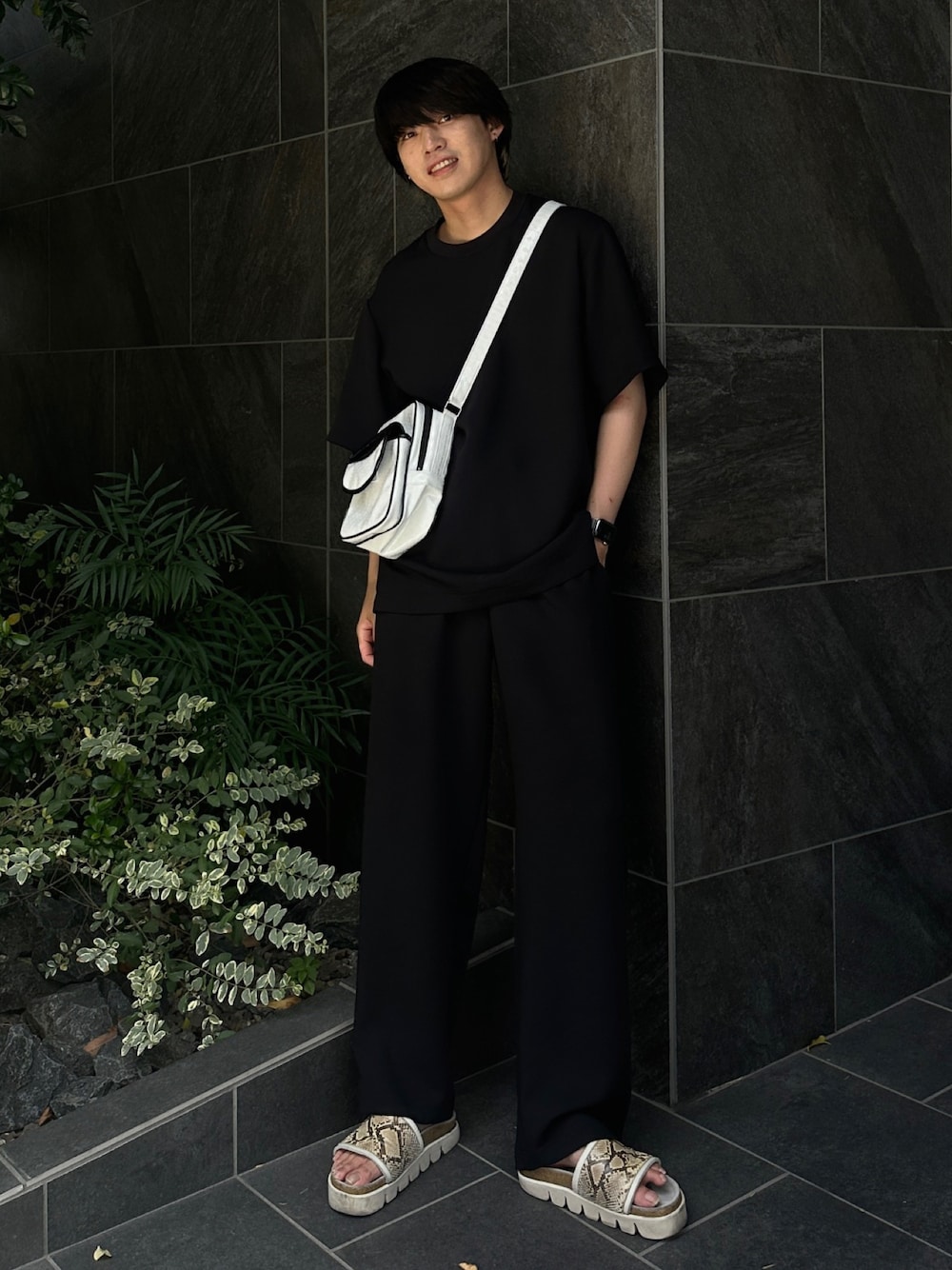 dairiku StarEmbossing Enamel Bag がーくん　美品 dairiku StarEmbossing Enamel Bag がーくん 美品