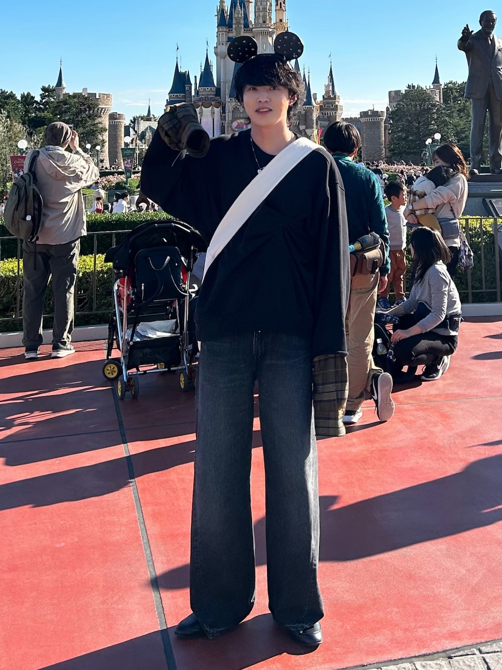 jadedlondon パンツ　TWICE着用アイテム JADEDLONDON TWICE着用アイテム 迷彩柄 デニム W25サイズ - メルカリ