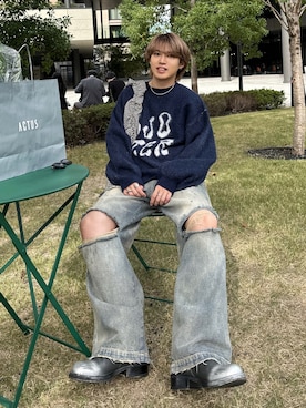 がーさん（メンズ・177cm・20代）の秋コーディネート