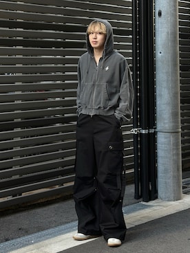「アイテム（カーゴパンツ）」を使った、がーさん（メンズ・177cm・20代）の秋コーディネート