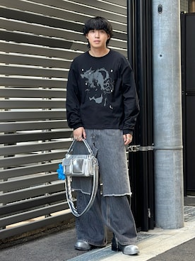 「Acne Studios（アクネストゥディオズ）のアイテム」を使った、がーさん（メンズ・177cm）の秋コーディネート