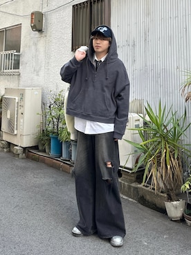 「アイテム（フォーマルスーツ/小物）」を使った、がーさん（メンズ・177cm・20代）の冬コーディネート