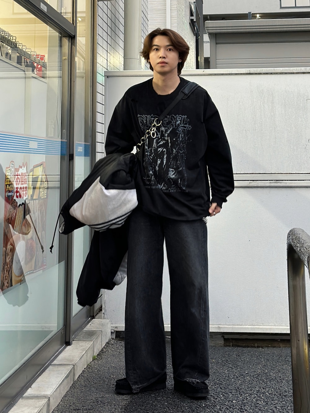 jieda widedenim　ブラック　バギー　バレルレッグ jieda widedenim ブラック バギー バレルレッグ - メルカリ