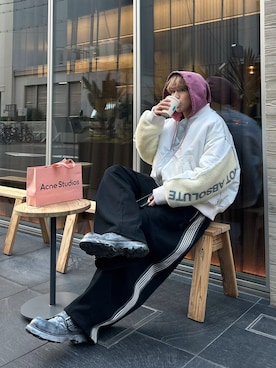 「DISCOVERED（ディスカバード）のアイテム」を使った、がーさん（メンズ・177cm）の冬コーディネート