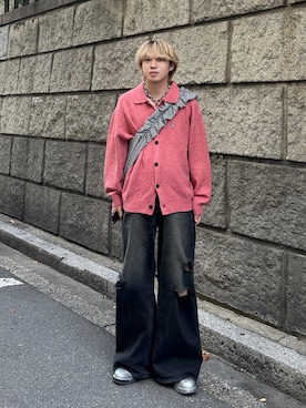 「アイテム（アクセサリー）」を使った、がーさん（メンズ・177cm・30代）の秋コーディネート