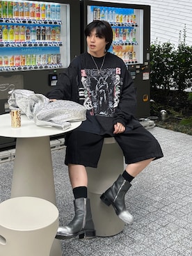 「Acne Studios（アクネストゥディオズ）のアイテム」を使った、がーさん（メンズ・177cm）の秋コーディネート