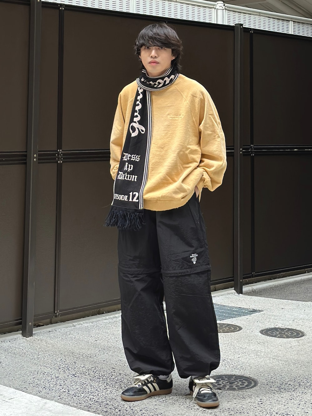 DAIRIKU ダイリク 21aw フリンジロングマフラー（DAIRIKU/Long