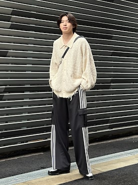 「DISCOVERED（ディスカバード）のアイテム」を使った、がーさん（メンズ・177cm）の春コーディネート