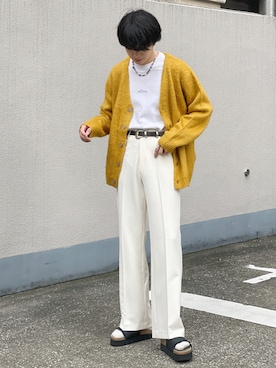 「JIEDA（ジエダ）のアイテム」を使った、がーさん（メンズ・177cm）の秋コーディネート