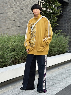 「doublet（ダブレット）のアイテム（ジャケット/アウター）」を使った、がーさん（メンズ・177cm）の秋コーディネート