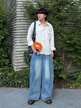 「DAIRIKU（ダイリク）のアイテム」を使った、がーさん（メンズ・177cm）の秋コーディネート