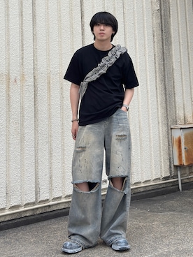 がーさん（メンズ・177cm）の夏コーディネート