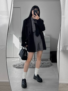 comachiさん（レディース・163cm）の冬コーディネート