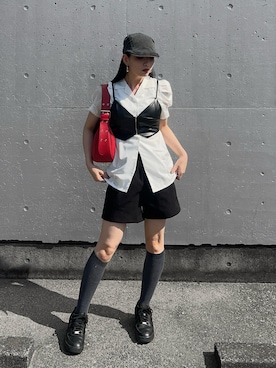 「アイテム（ハンドバッグ）」を使った、comachiさん（レディース・163cm・20代）の秋コーディネート