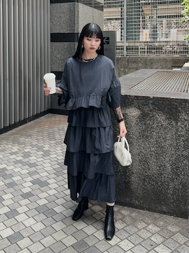comachiさん（骨格ナチュラル・レディース・163cm）の夏コーディネート